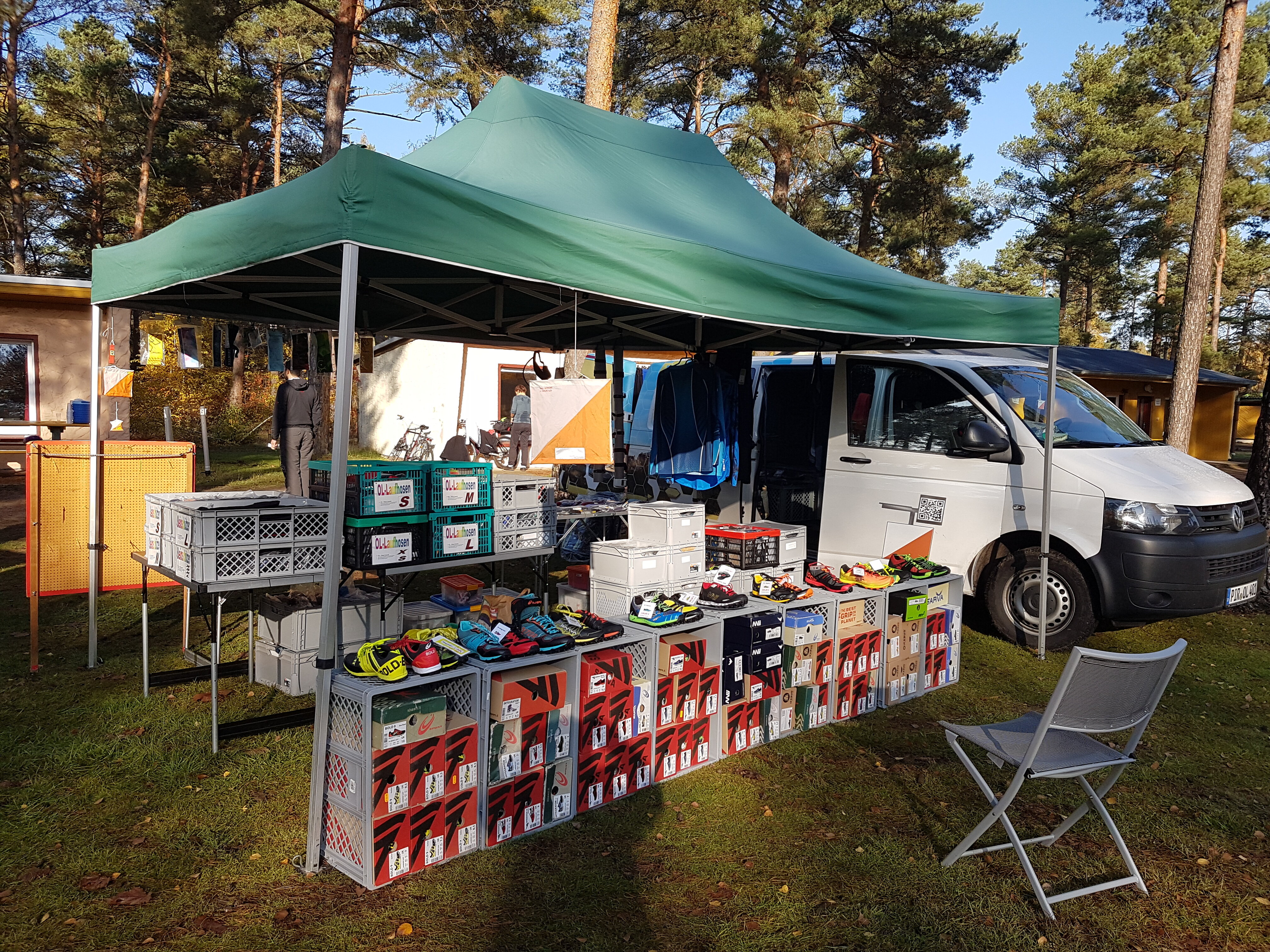 OL Shop Conrad beim Wettkampf